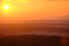 夕日に染まる風景　その2