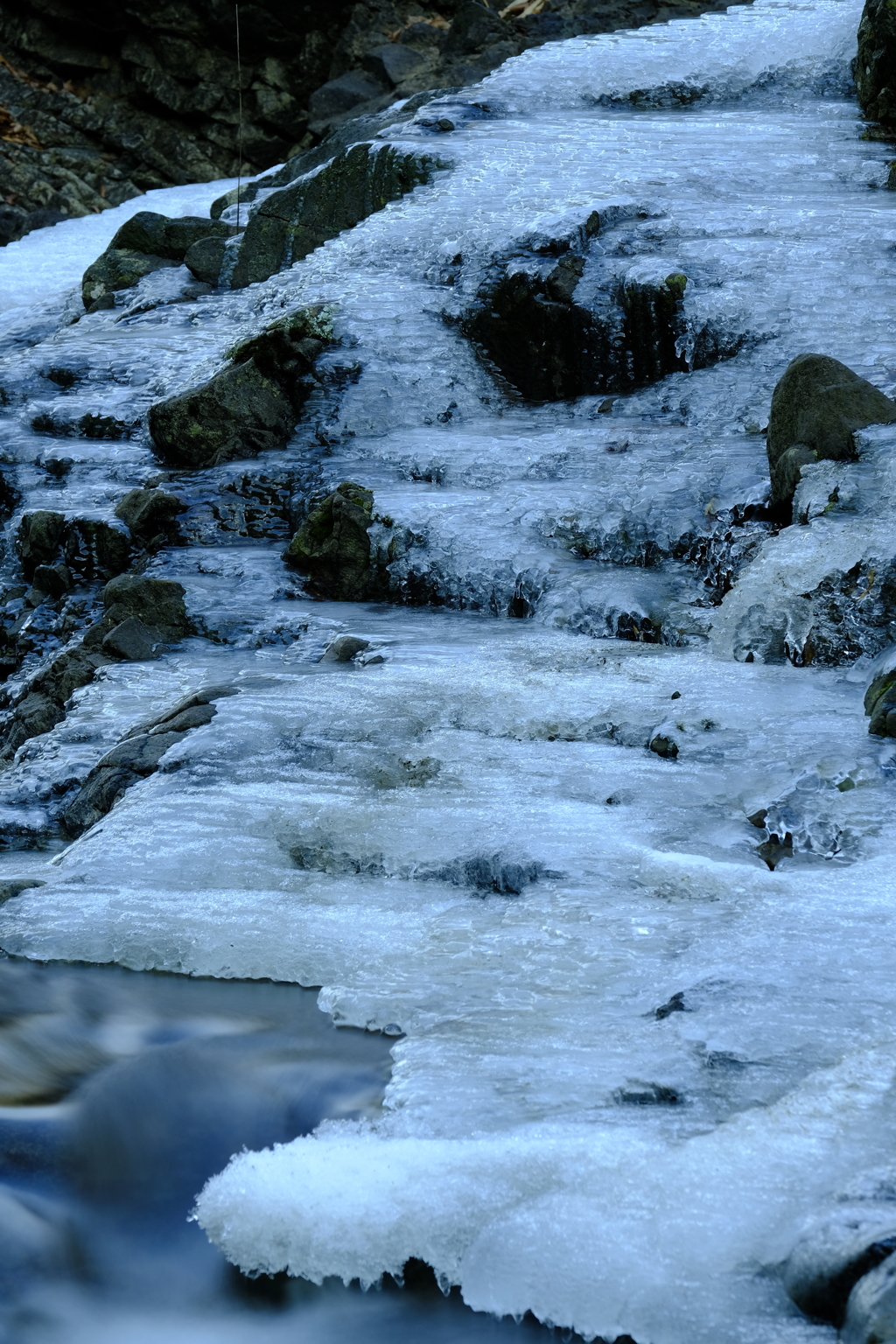 凍結した滝 その2