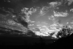 夕暮れの空