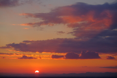 沈む夕陽