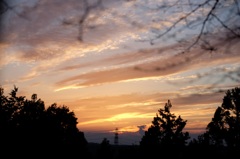夕焼け雲