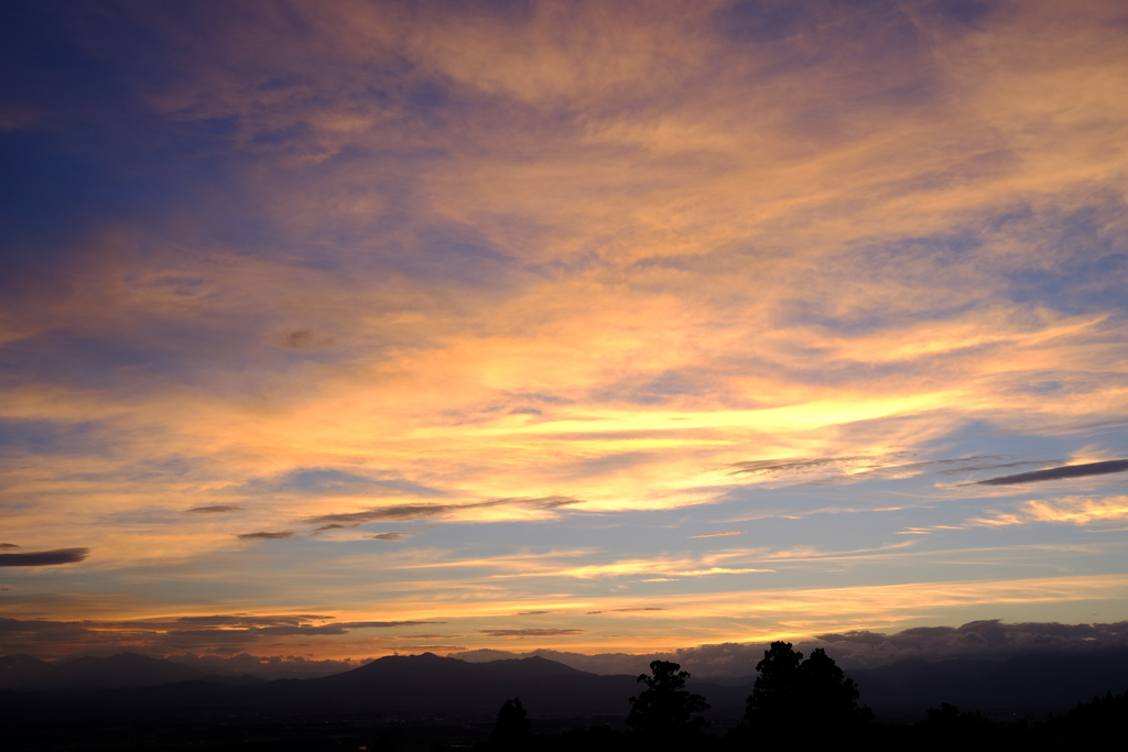 夕暮れの空　その３