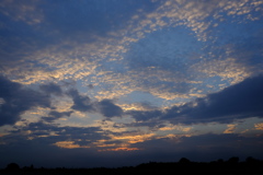 秋の夕暮れ