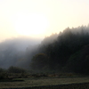 山里の目覚め