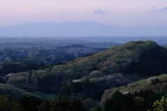 4月の夕暮れ2