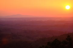 夕日に染まる風景　その3