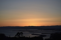 小名浜の夕暮れ