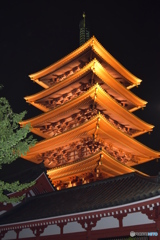 浅草寺　五重塔