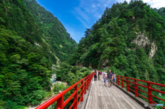 欅平の風景