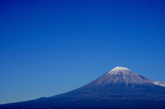 初冬の富士山