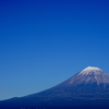 初冬の富士山