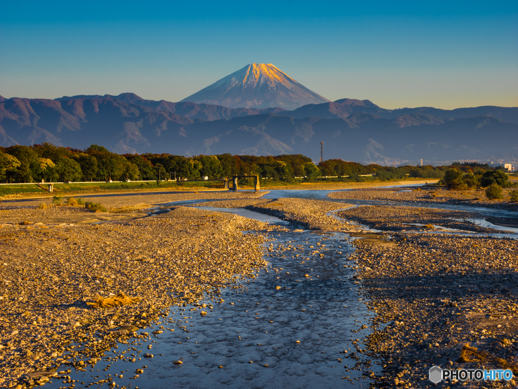 富士と川