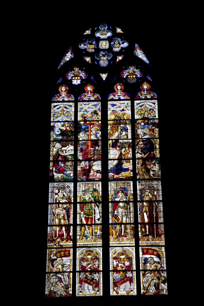 ドイツ　ケルン大聖堂のステンドグラス