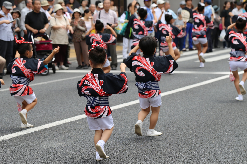 堀切菖蒲祭りのひとこま