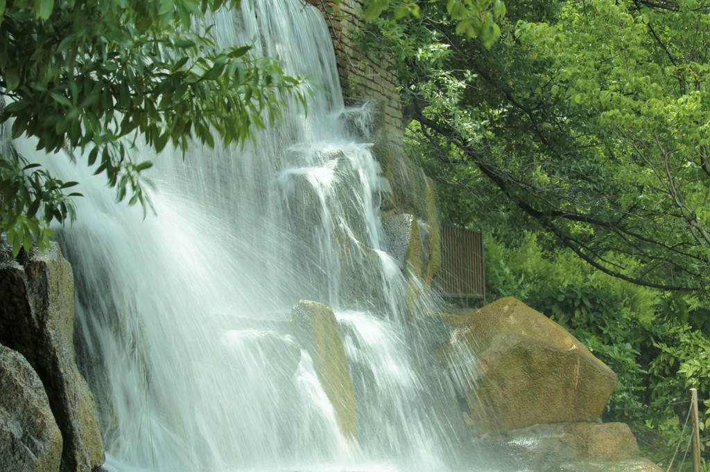 水元公園の滝