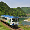 長良川鉄道　苅安駅近く