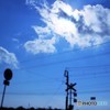 雲と太陽。