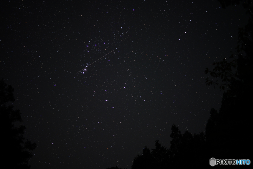 星空の人工衛星