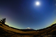富士ケ嶺 月夜富士