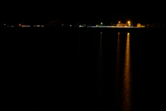 木崎湖の夜景