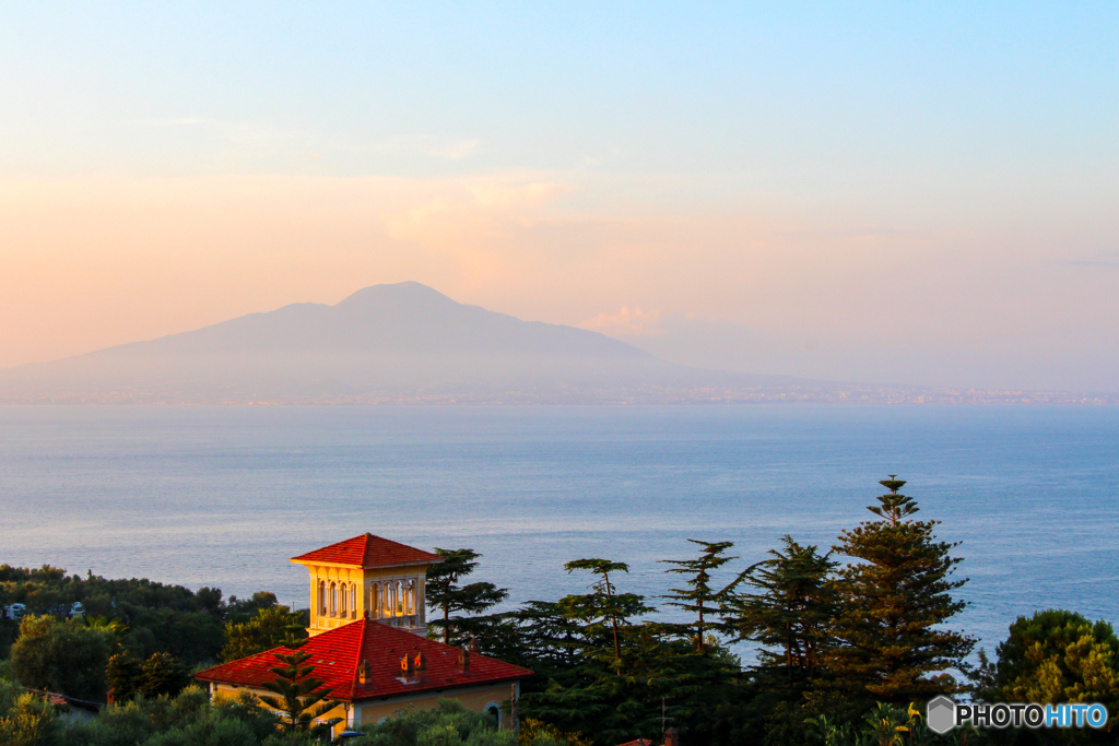 Mt.Vesuvius in Sorrento, Italy