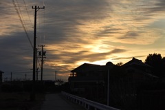 夕焼け空