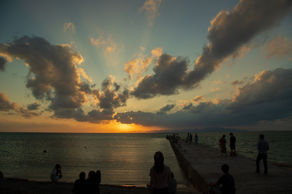 西桟橋～夕焼け～2019.10.24