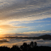 雲海と朝日