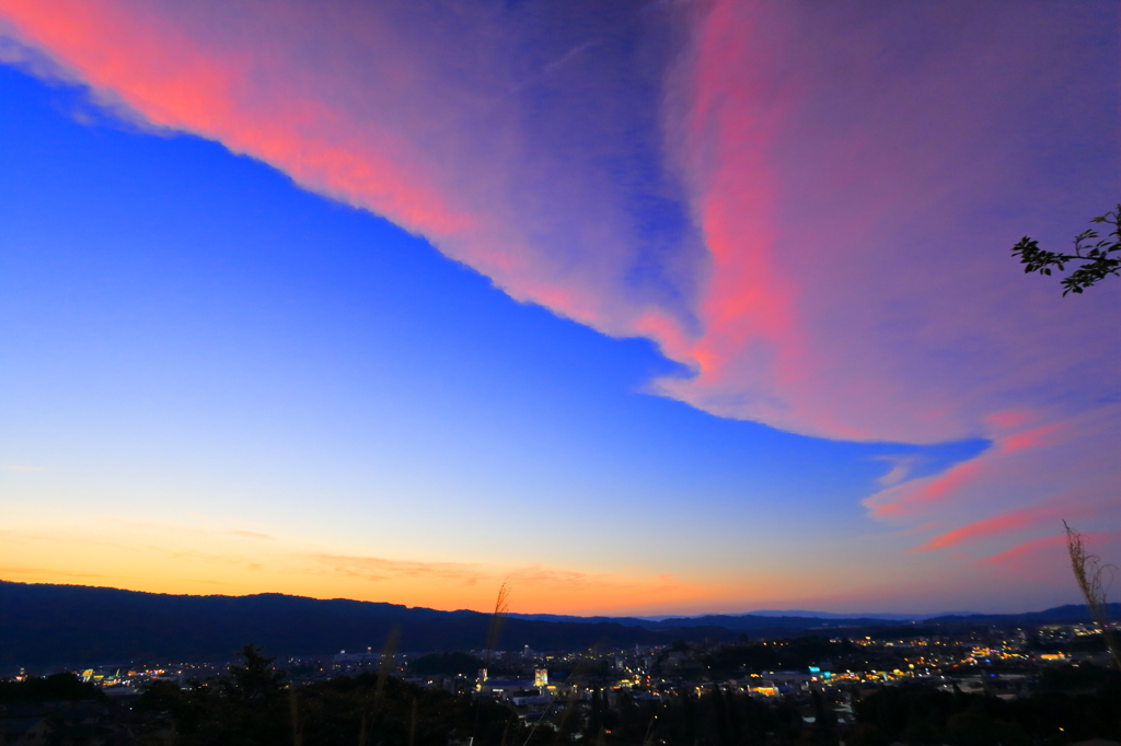 夕焼け空