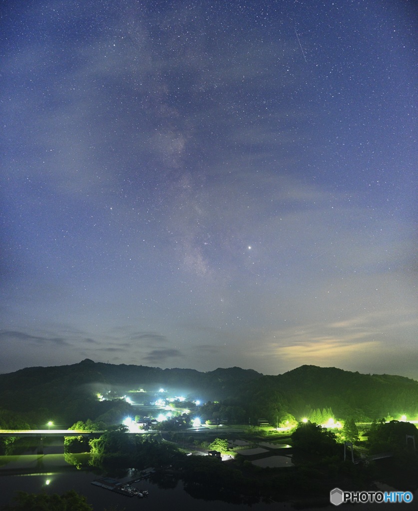 薄明の天の川