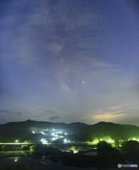 薄明の天の川