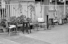 Open air tea and beer space ?