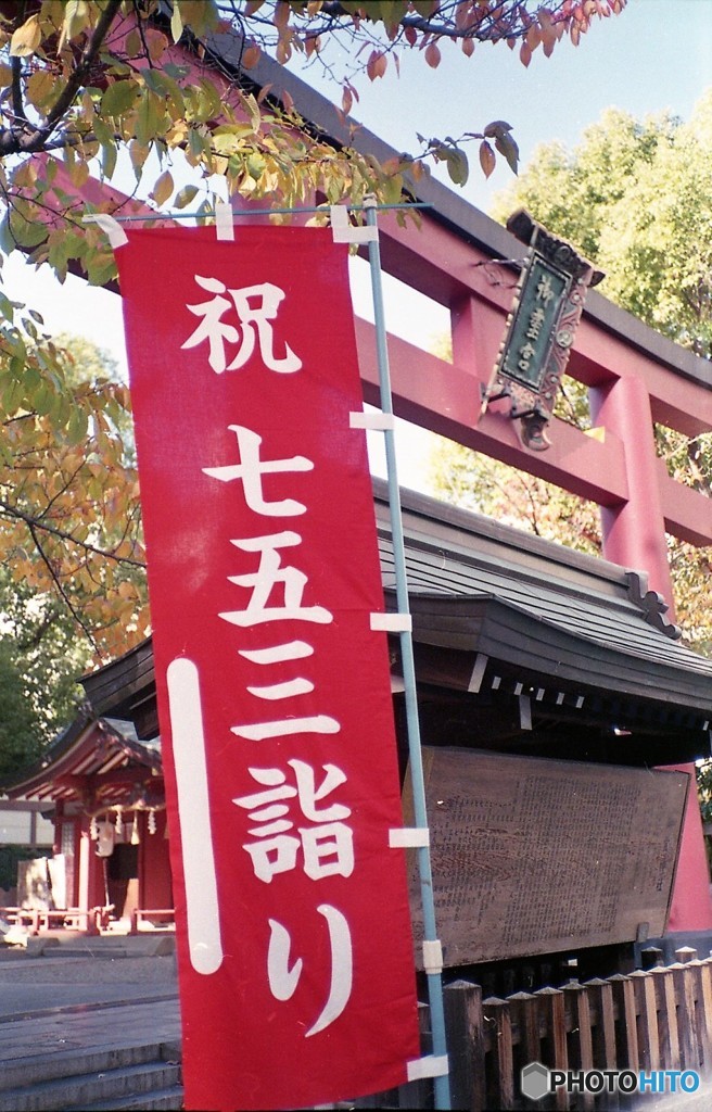 七五三詣り　御霊宮