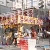 期せずして多重露光１　堀川戎（残り福）