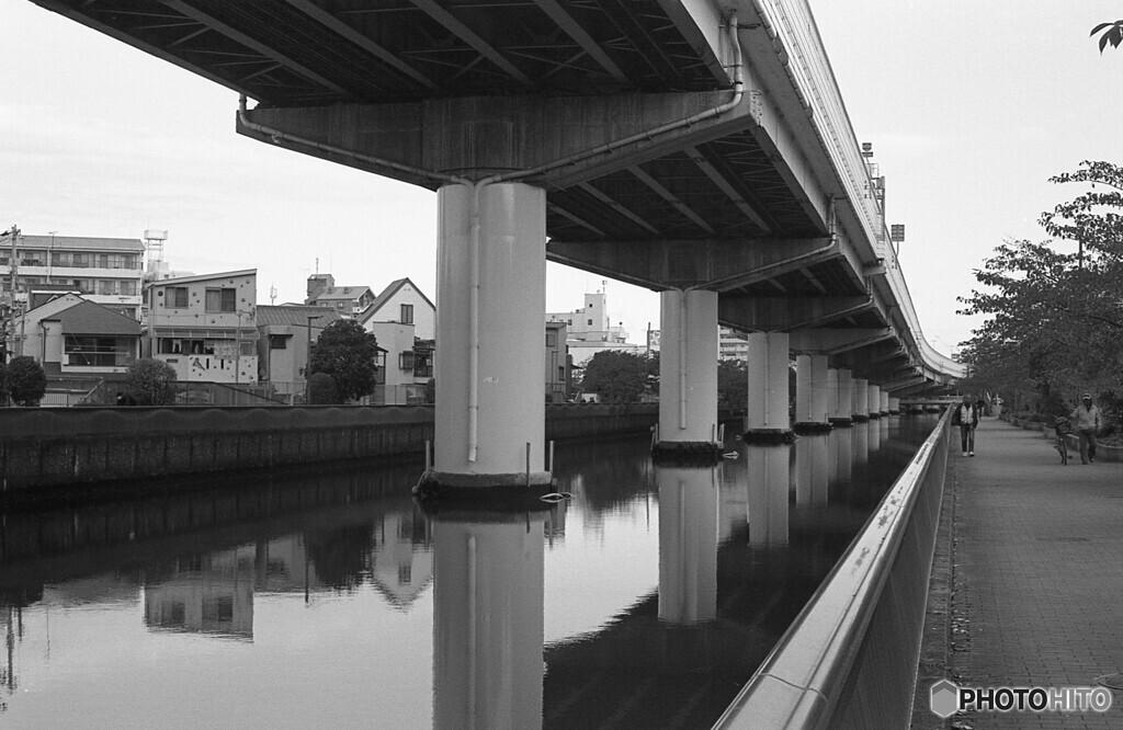 城北川（城北運河）　橋脚