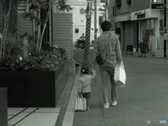 お父さんと一緒