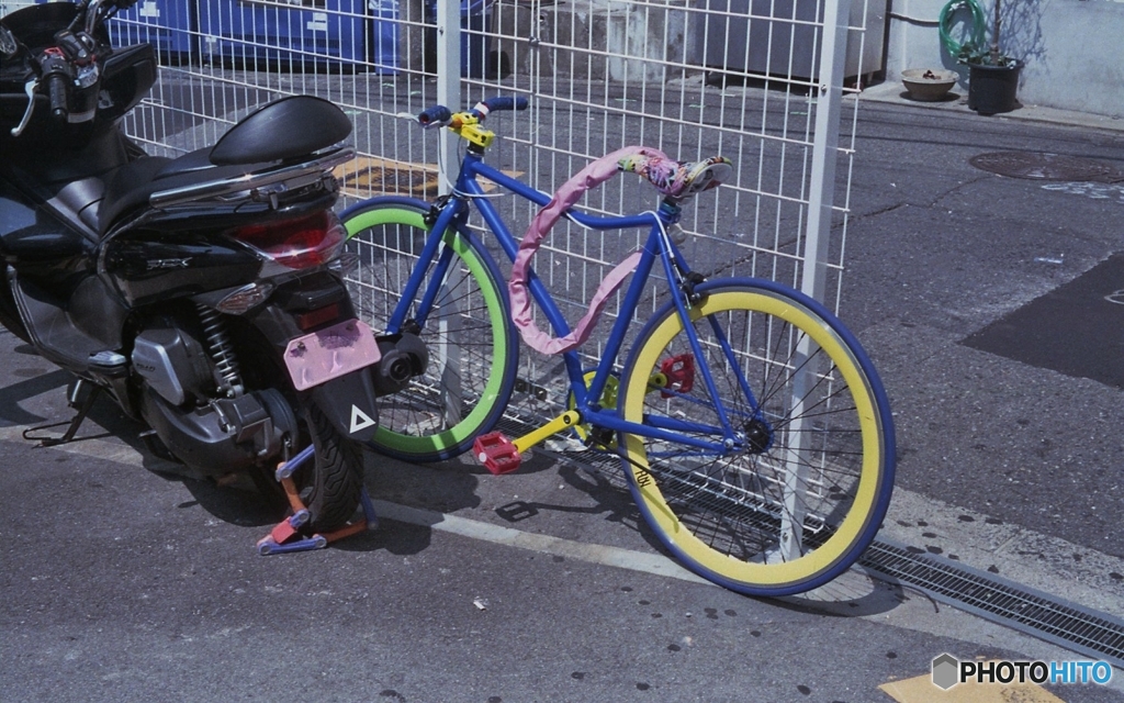 カラフル自転車
