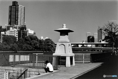 常夜燈　八軒屋浜（フィルム）