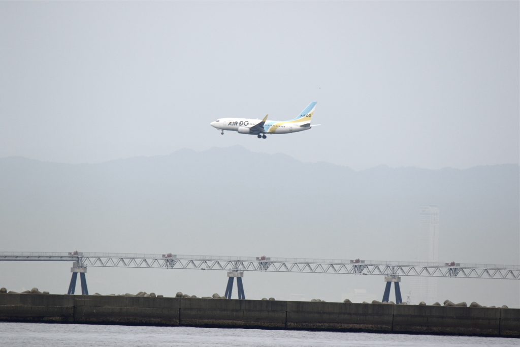 久しぶりの飛行機　２