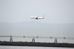 久しぶりの飛行機　２