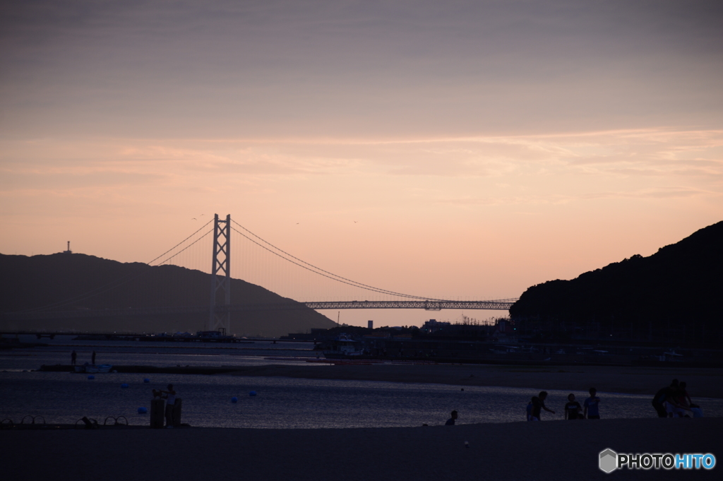 明石海峡冬景色、何か違うな〜