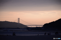 明石海峡冬景色、何か違うな〜