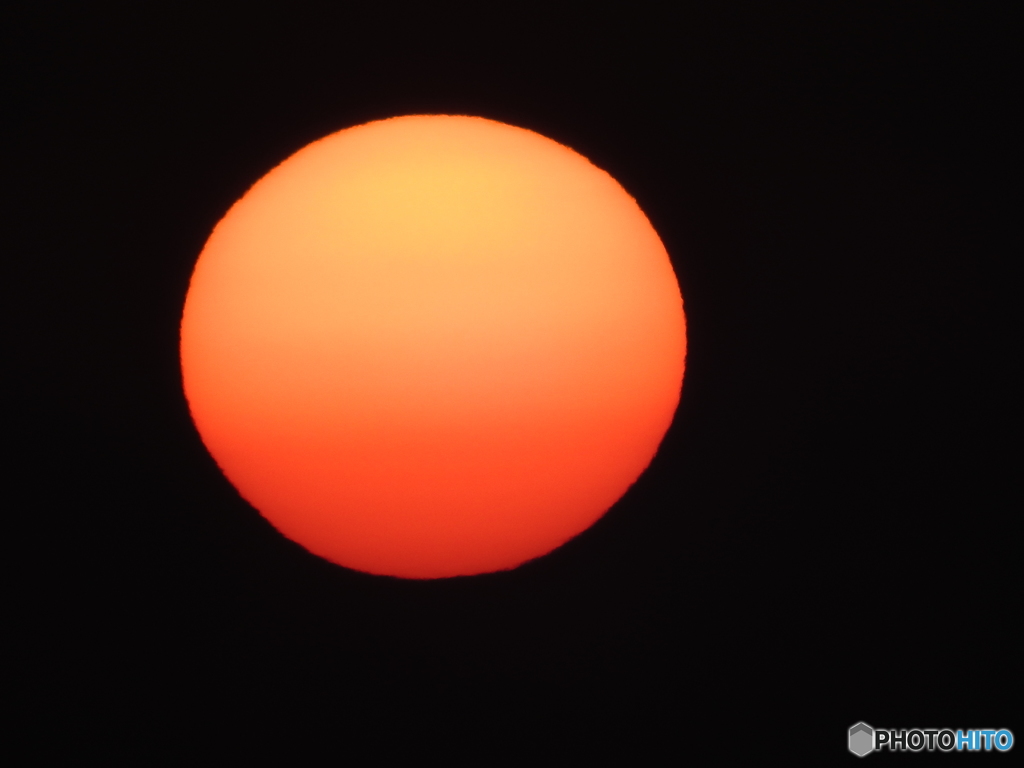 こんなあさひ初めて見た