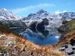秋の立山、黒部