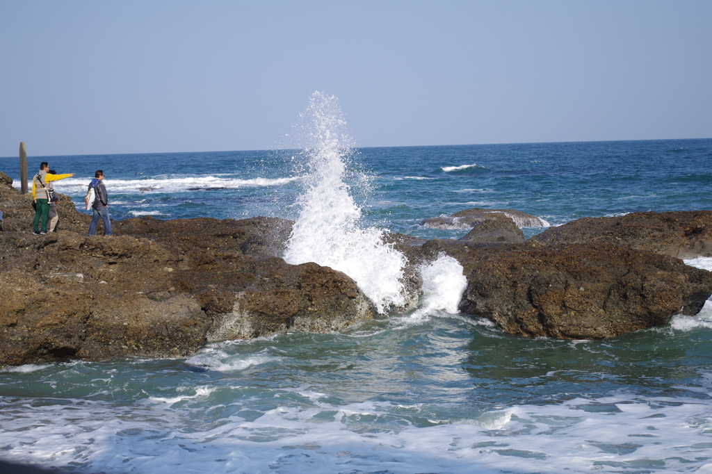 大洗の海岸