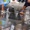 水遊び
