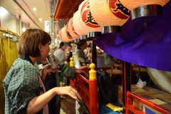 祭はビールで