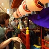 祭はビールで