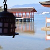 海に浮かぶ神社