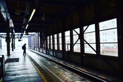 駅のホーム